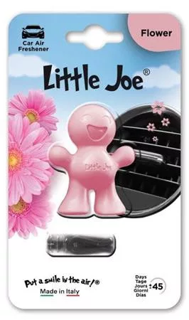 Autóillatosító, szellőzőrácsra, LITTLE JOE "Flower", rózsaszín
