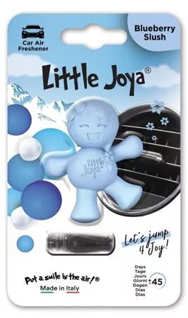 Autóillatosító, szellőzőrácsra, LITTLE JOE "JOYA Blueberry Slush", v. kék