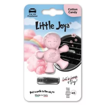   Autóillatosító, szellőzőrácsra, LITTLE JOE "JOYA Cotton Candy", rózsaszín