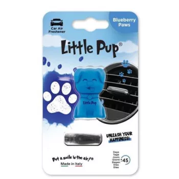   Autóillatosító, szellőzőrácsra, LITTLE JOE "PUP Blueberry Paws", kék