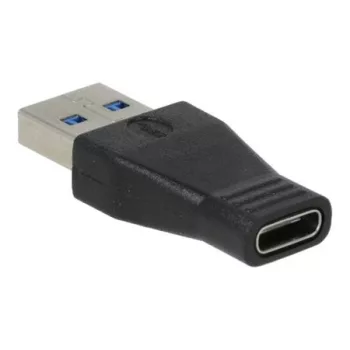   Adapter, USB-A apa/USB-C anya, AVAX "AD601 Connect+", fekete