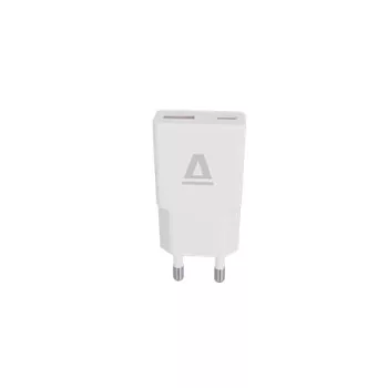   Hálózati töltő, GaN, USB-A + USB-C, AVAX "CH641W Nano Slim", fehér