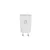 Hálózati töltő, GaN, USB-A + USB-C, AVAX "CH641W Nano Slim", fehér