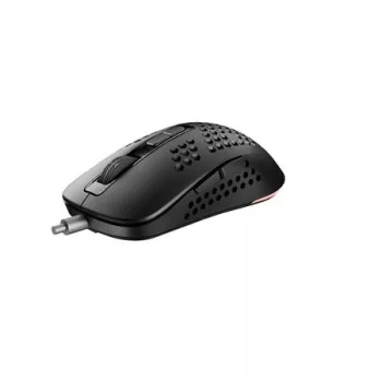   Egér, vezetékes, gaming, RGB, AVAX "LW01", fekete