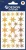 Matrica,  1 ív, 76x120 mm, AVERY ZWECKFORM, "Z-Design No.52252", arany csillagok