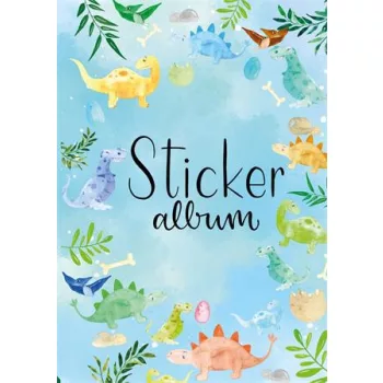 Matricagyűjtő album, A5, AVERY ZWECKFORM, dinoszaurusz