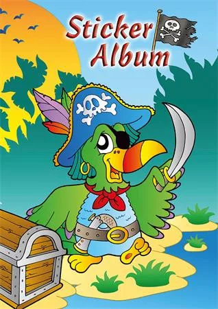 Matricagyűjtő album, A5, AVERY ZWECKFORM, papagáj
