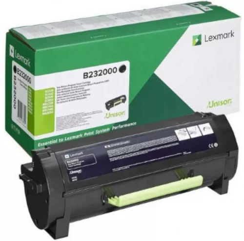 Lexmark B2338/B2442 Return Black Eredeti Toner 3k  B232000