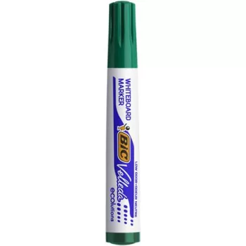   Flipchart- és táblamarker, 1,4 mm, kúpos, BIC" Velleda ecolutions", zöld
