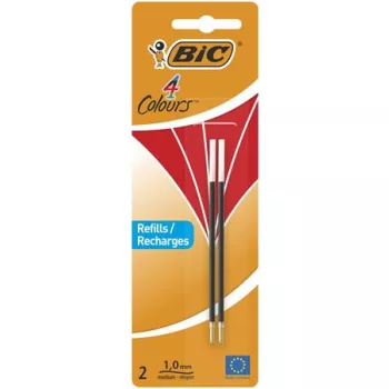 Golyóstollbetét, 0,32 mm, BIC "4 Colours" piros