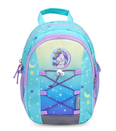 Hátizsák, cipzáras, BELMIL "Mini Kiddy Cute Unicorn", unikornis