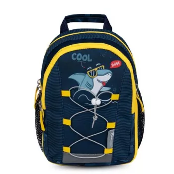   Hátizsák, cipzáras, BELMIL "Mini Kiddy Cool Dude", cápa