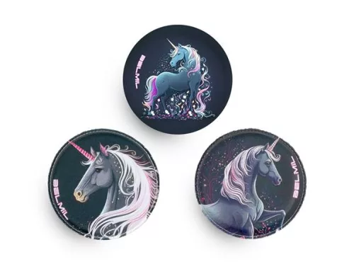 Matrica, tépőzáras, Classy Plus táskához, BELMIL "Unicorn Dream", unikornis