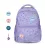 Iskolatáska, cipzáras, BELMIL "Maxi Pack Purple Dots", lila pöttyös