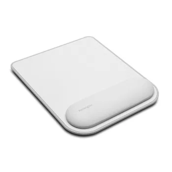   Egéralátét csuklótámasszal, géltöltésű, KENSINGTON "ErgoSoft™", szürke