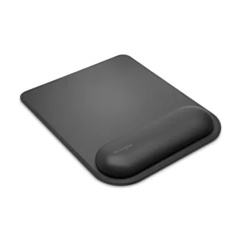   Egéralátét csuklótámasszal, géltöltésű, KENSINGTON "ErgoSoft™", fekete