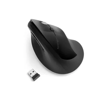   Egér, vezeték nélküli, vertikális, USB, KENSINGTON "Pro Fit® Ergo"