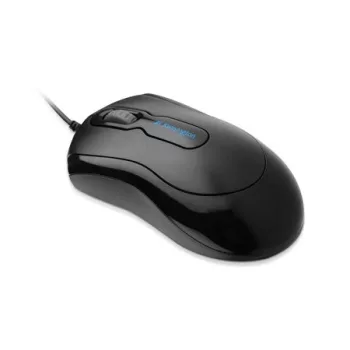   Egér, vezetékes, optikai, normál méret, USB, KENSINGTON "Mouse in a Box"