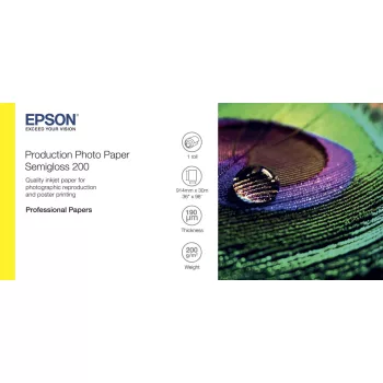 Epson félfényes fotópapír 36"x30m 200g