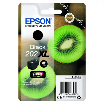 Epson T02G1 Black Eredeti Tintapatron No.202XL