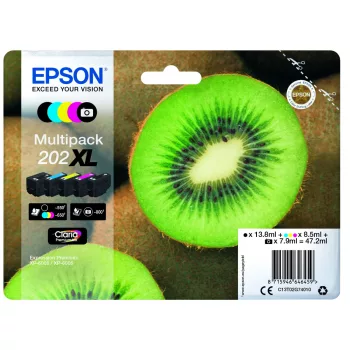 Epson T02G7 Eredeti Tintapatron Eredeti Multipack No.202XL