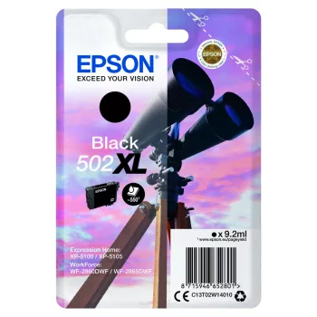 Epson T02W1 Black Eredeti Tintapatron No.502XL