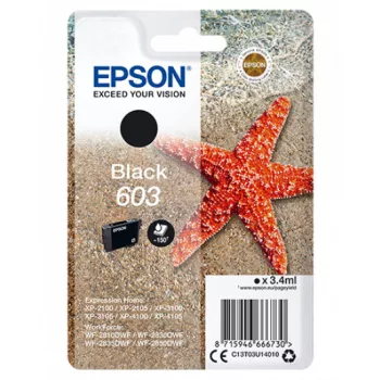 Epson T03U1 No.603 Black Eredeti Tintapatron