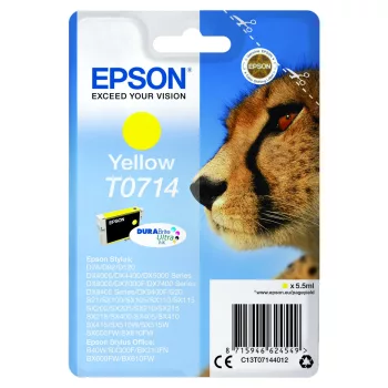 Epson T0714 Yellow Eredeti Tintapatron