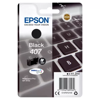 Epson T07U1 Black Eredeti Tintapatron No.407