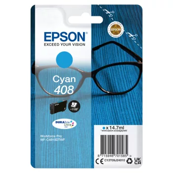 Epson T09J2 Cyan Eredeti Tintapatron No.408