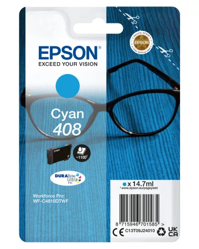 Epson T09J2 Cyan Eredeti Tintapatron No.408