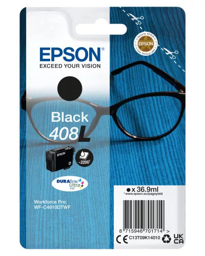 Epson T09K1 Black Eredeti Tintapatron No.408L
