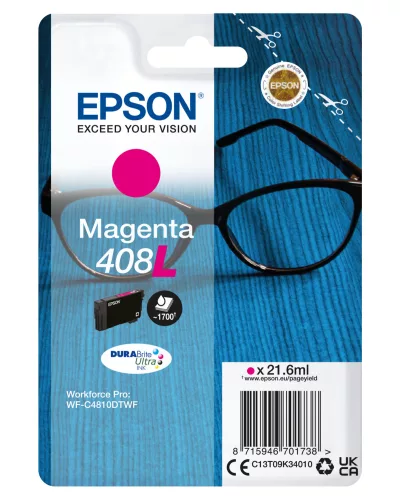 Epson T09K3 Magenta Eredeti Tintapatron No.408L