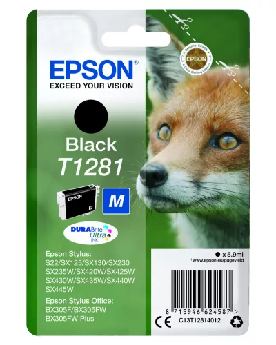 Epson T1281 Black Eredeti Tintapatron