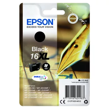 Epson T1631 Black Eredeti Tintapatron No.16XL