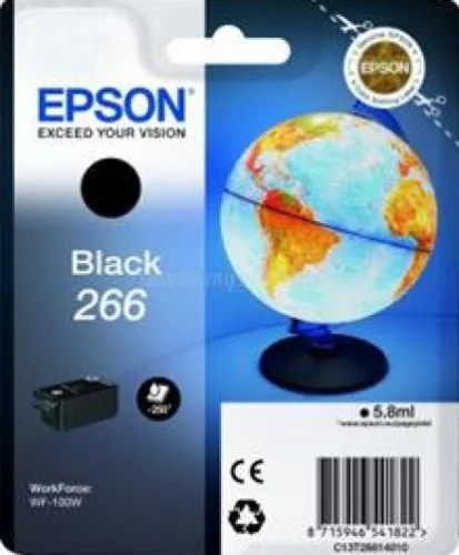 Epson T2661 Black Eredeti Tintapatron No.266