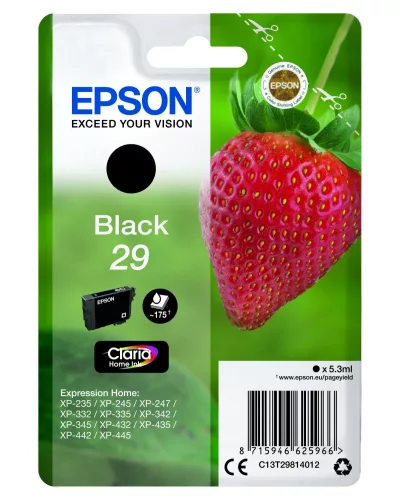 Epson T2981 Black Eredeti Tintapatron No.29