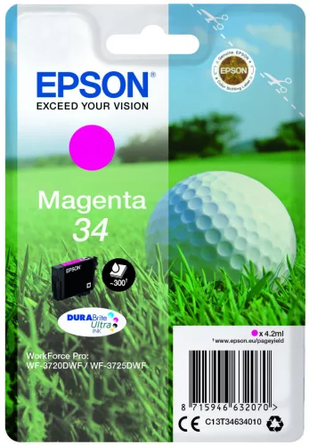 Epson T3463 Magenta Eredeti Tintapatron No.34