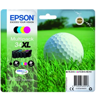 Epson T3476 Eredeti Tintapatron Multipack No.34XL