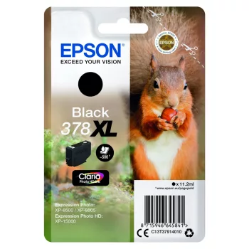Epson T3791 Black Eredeti Tintapatron No.378XL