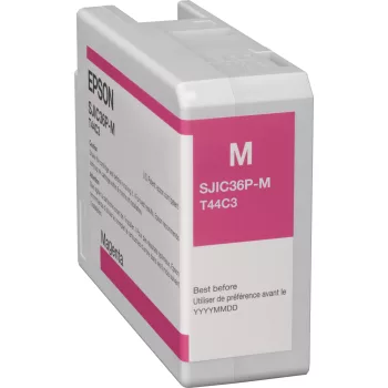 Epson SJIC36P(M) C6500/C6000 Magenta Eredeti Tintapatron