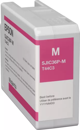Epson SJIC36P(M) C6500/C6000 Magenta Eredeti Tintapatron