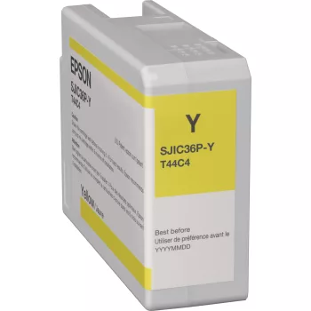 Epson SJIC36P(Y) C6500/C6000 Yellow Eredeti Tintapatron