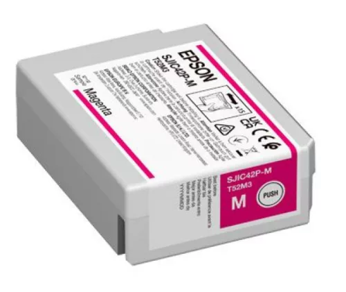 Epson SJIC42P(M) C4000 Magenta Eredeti Tintapatron