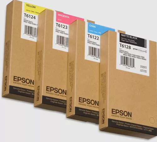 Epson T6128 Eredeti Tintapatron Matt Black