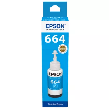 Epson T6642 Cyan Eredeti Tinta No.664
