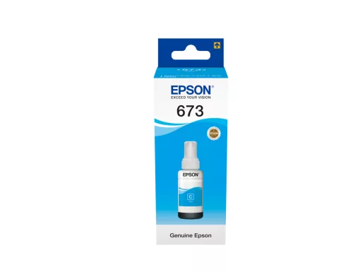 Epson T6732 Cyan Eredeti Tinta No.673