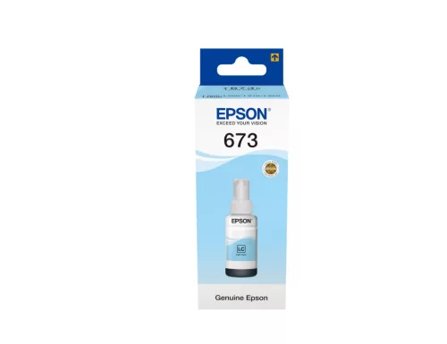 Epson T6735 Eredeti Tinta Light Cyan No.673