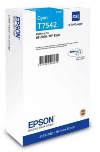 Epson T7542 Patron Cyan 7K