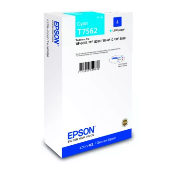 Epson T7562 Patron Cyan 1,5K